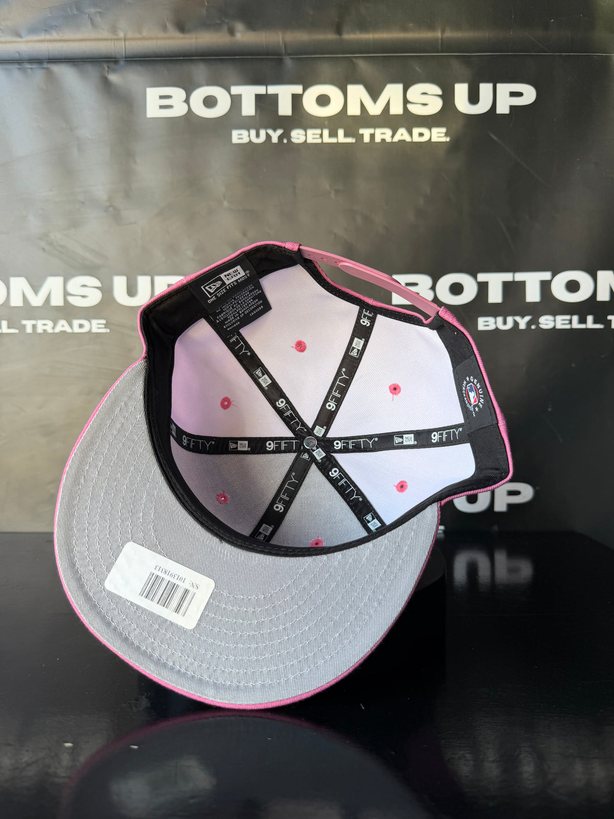 New York Mets New Era 9FIFTY Snapback Hat In Mauve Pink