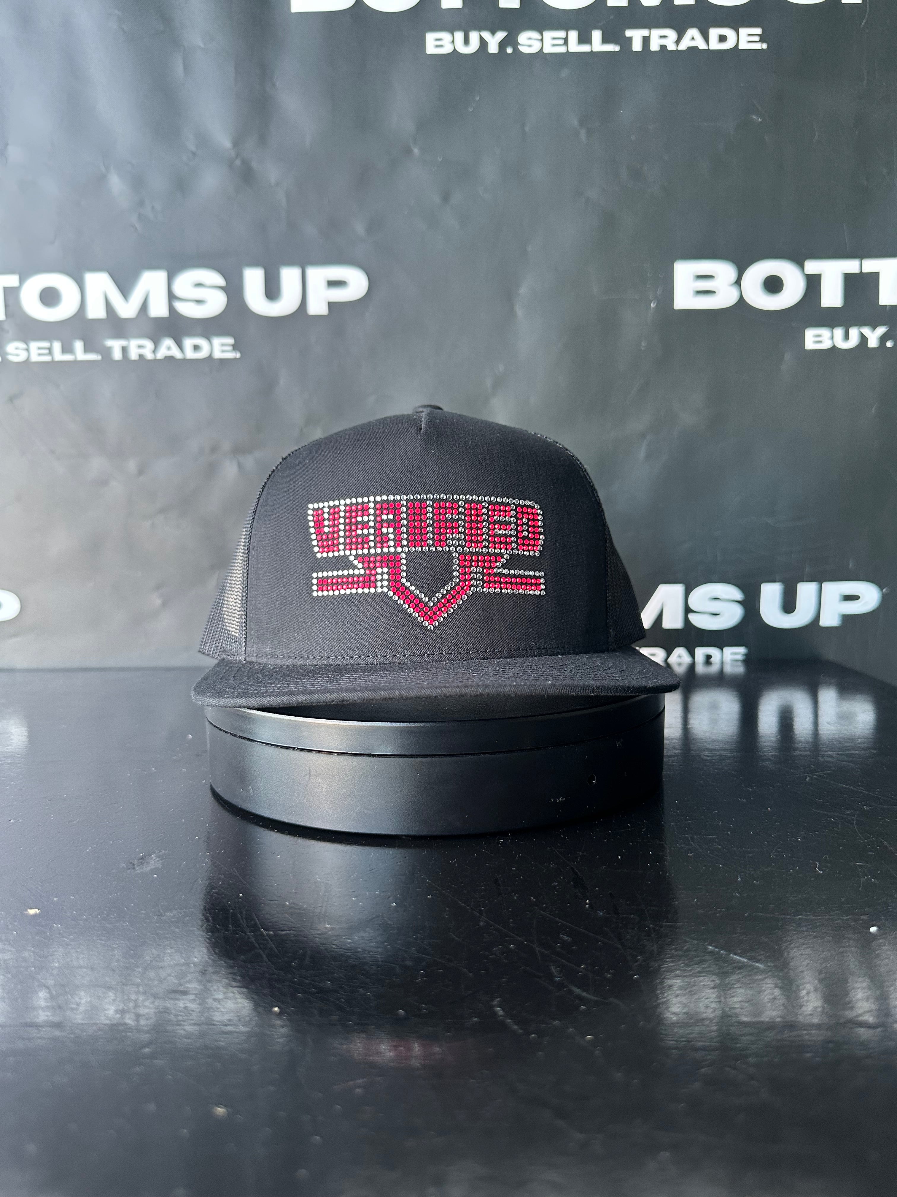 Verified Star Black/Pink/Silver Hat