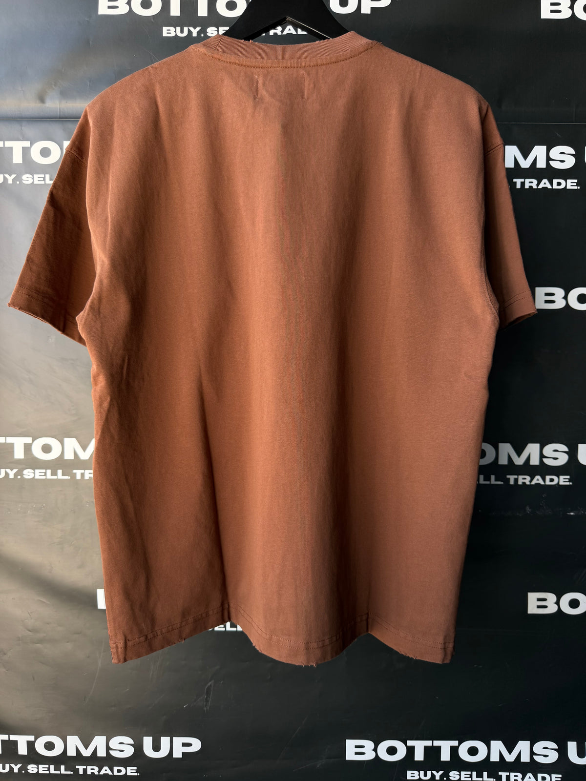 Rich Oni Inferno Graphic T-Shirt In Brown