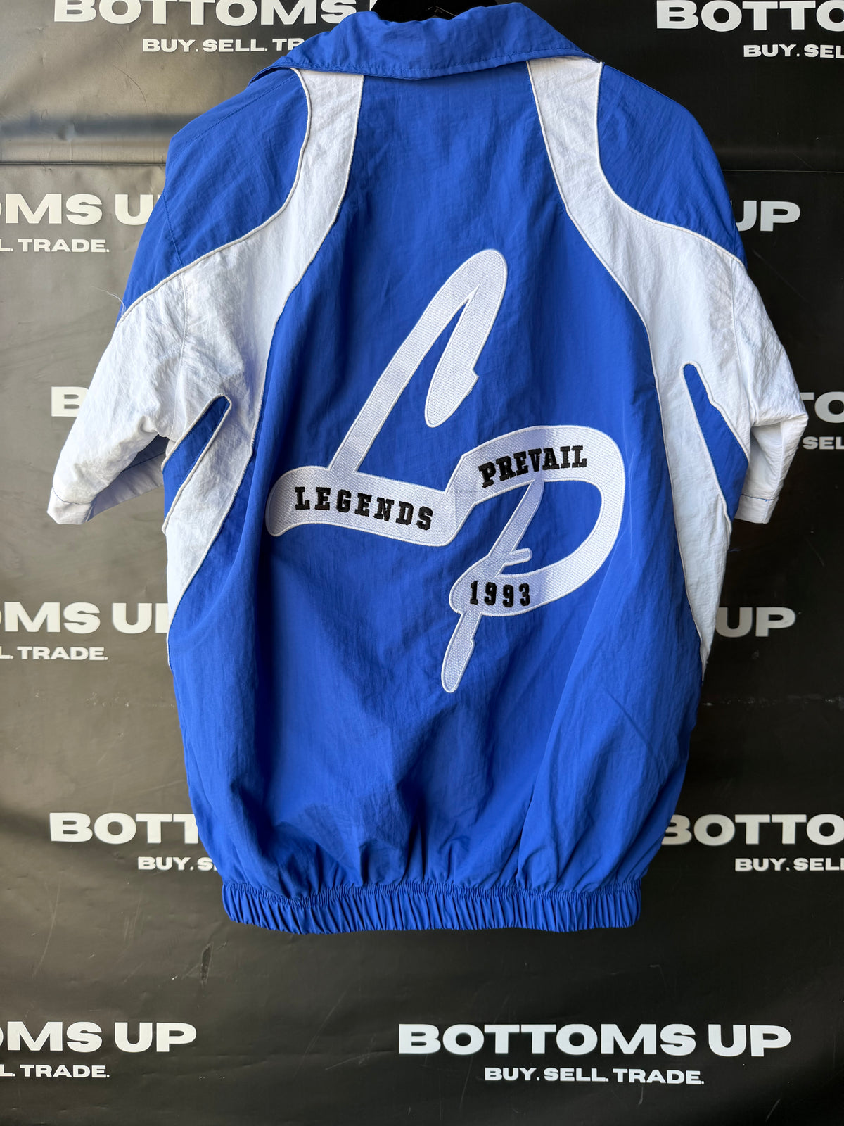 Legends Prevail Short Sleeve Windbreaker Set In Royal Blue