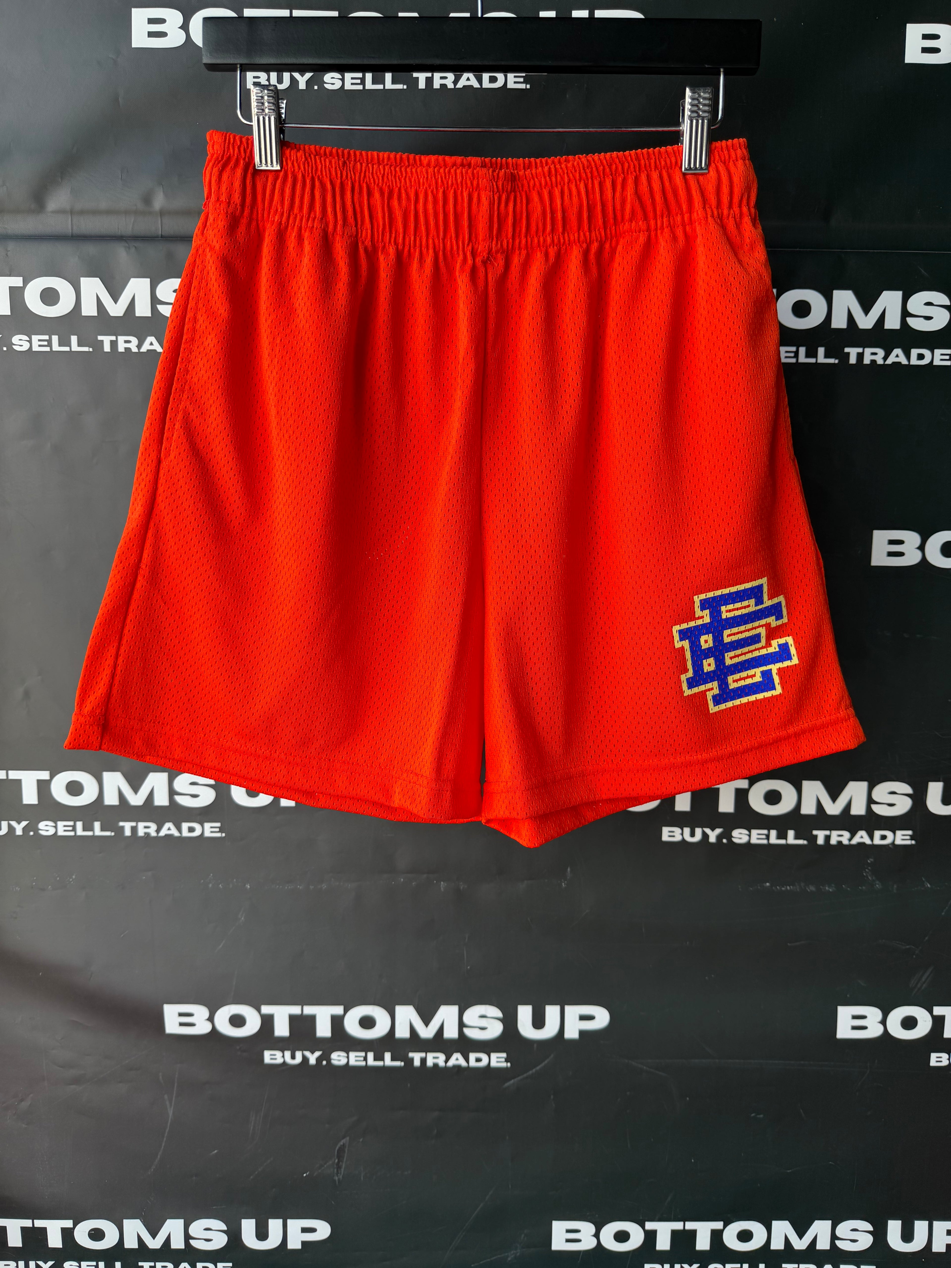 Eric Emanuel EE Basic Short Orange With Purple Letters (SS25)