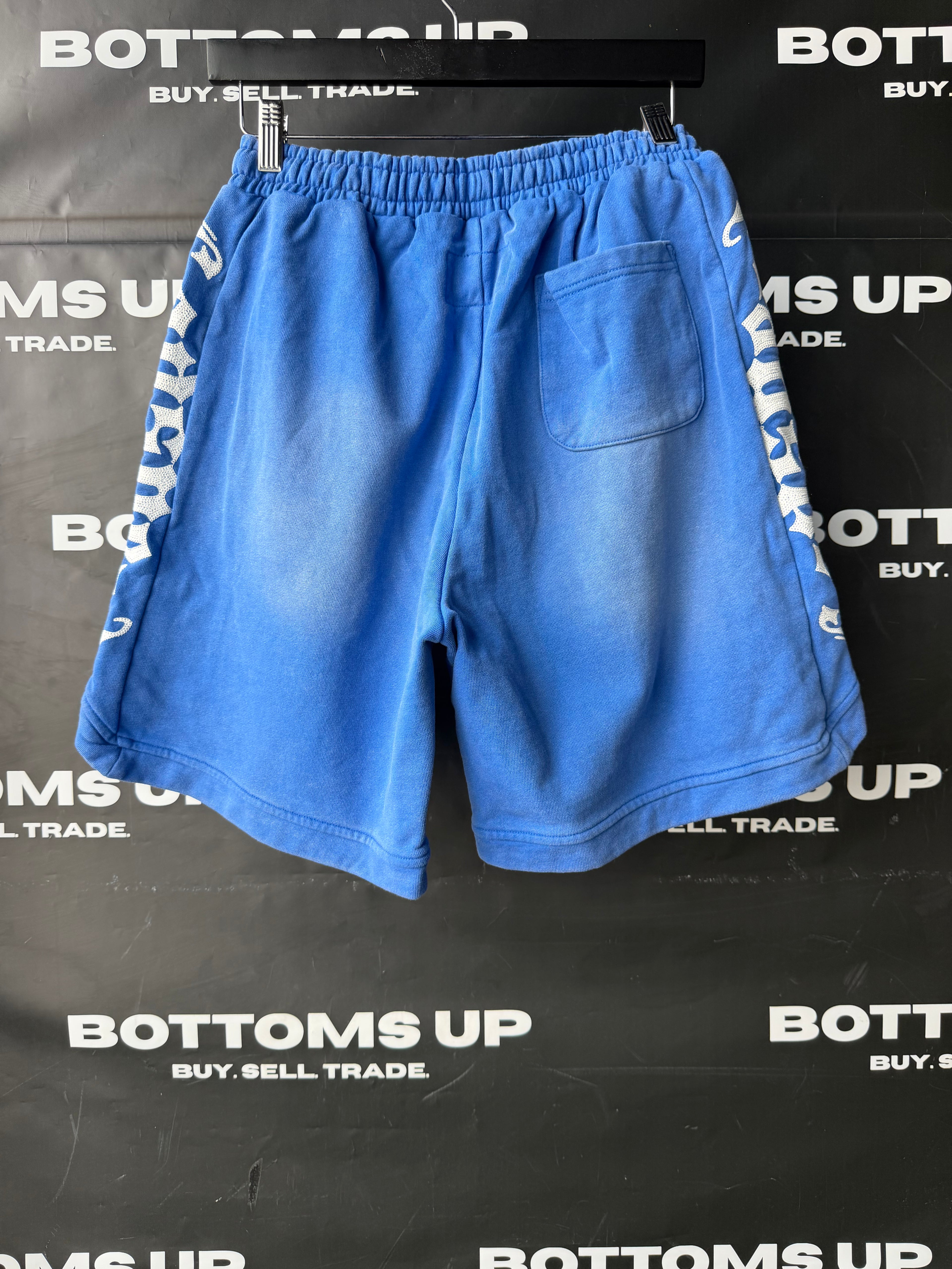 Godspeed CourtSide Shorts In Blue Sun-Fade