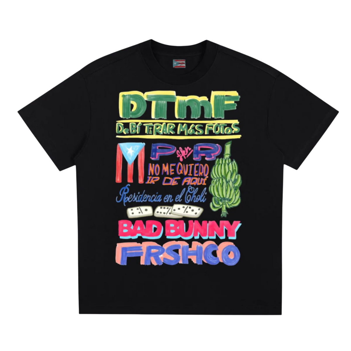 Bad Bunny Navy DTMF Residencia T-Shirt (Puerto Rico Exclusive)
