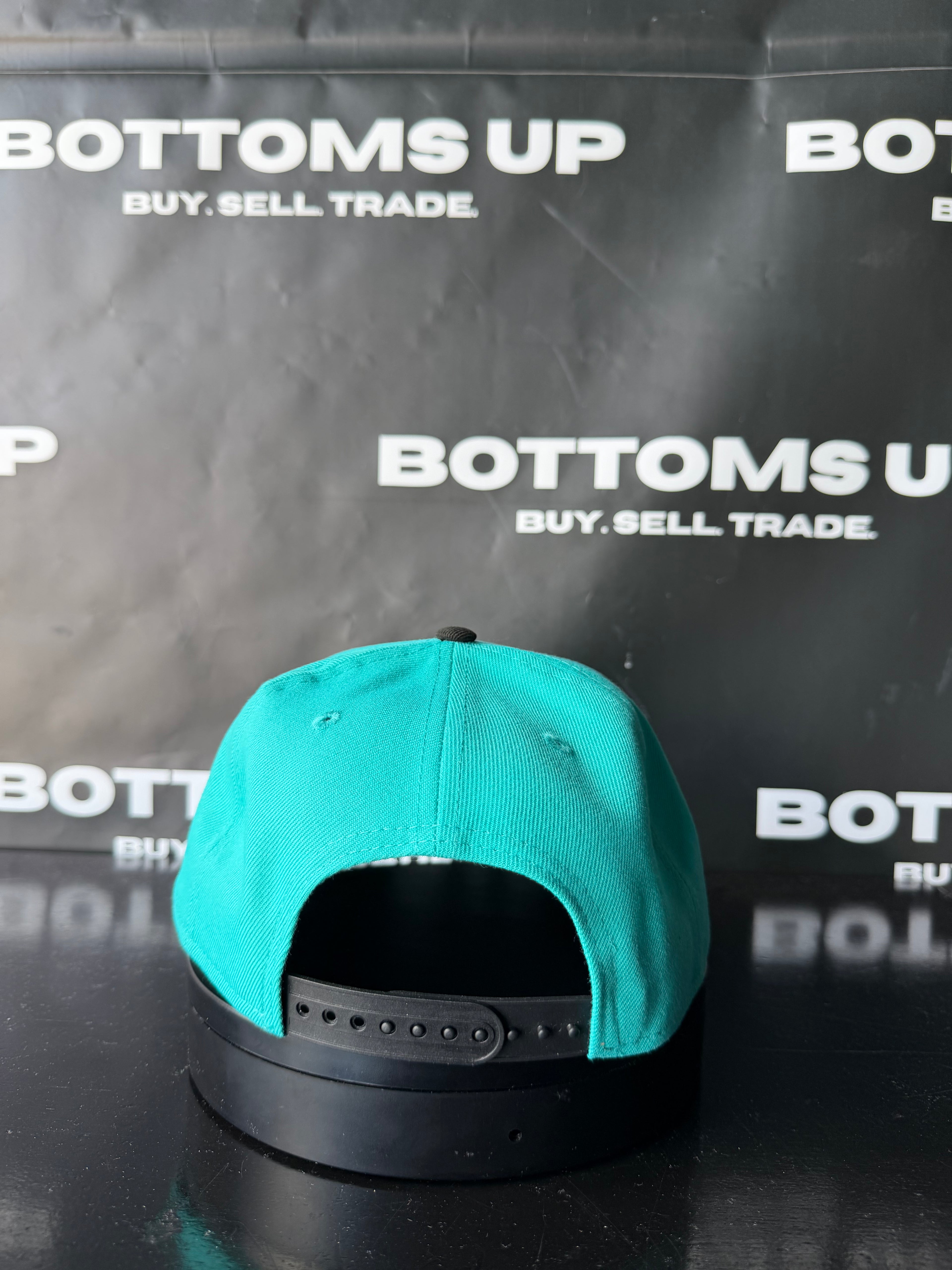 New Era 9Forty Fitted: Florida Marlins Teal Customized