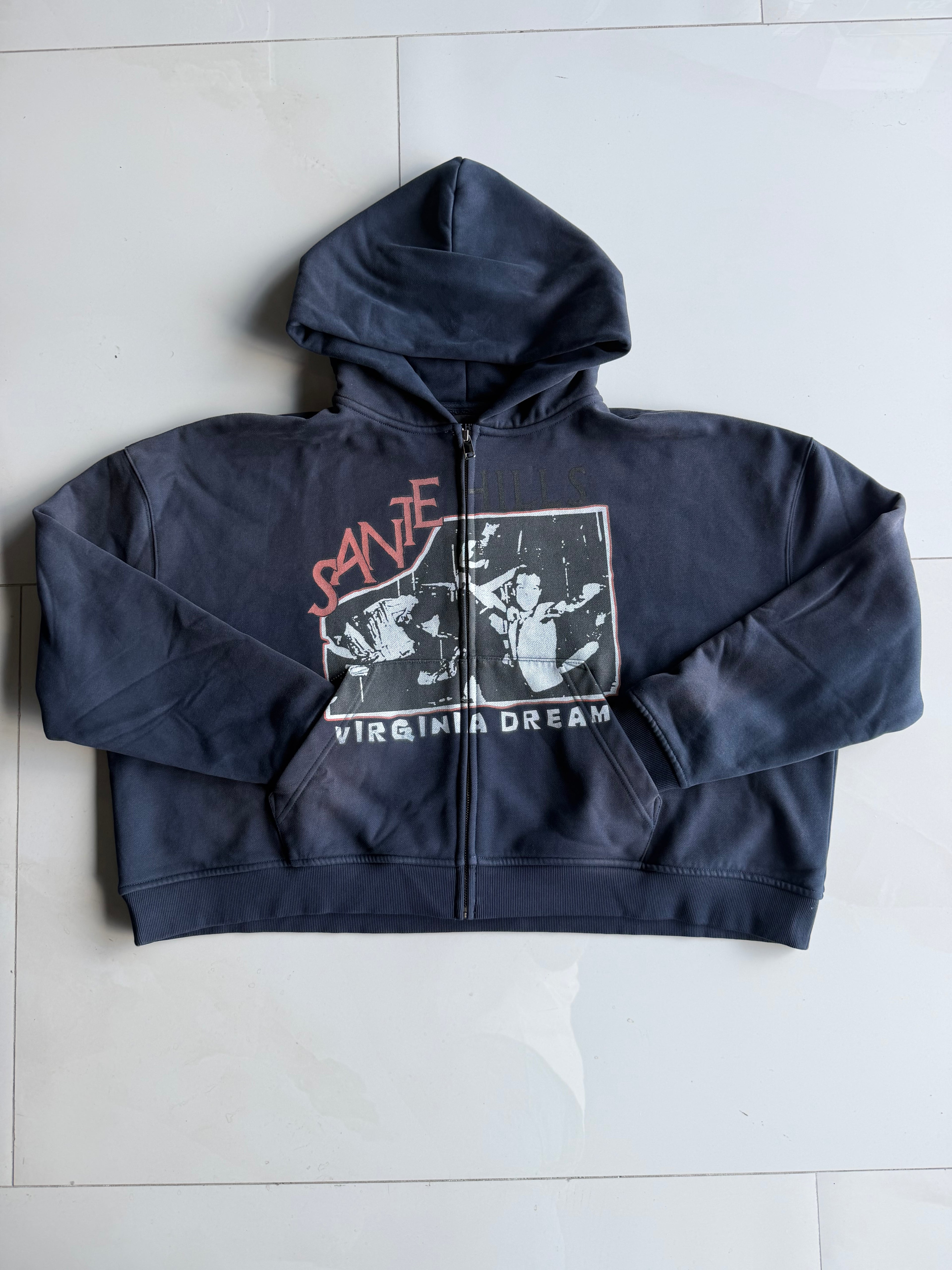 Sante Hills Virginia Dream Hoodie In Blue