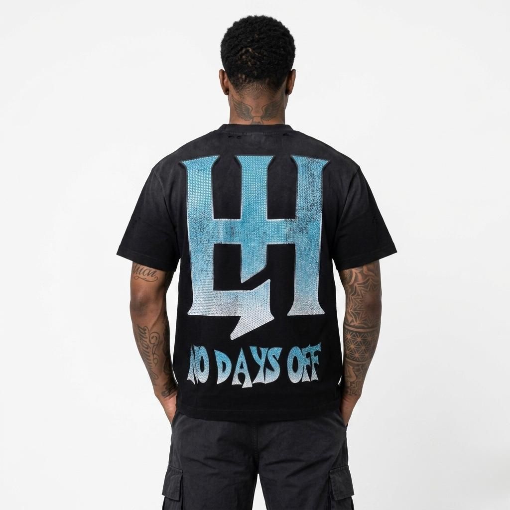Life Hustlers Leopard T-Shirt In Black