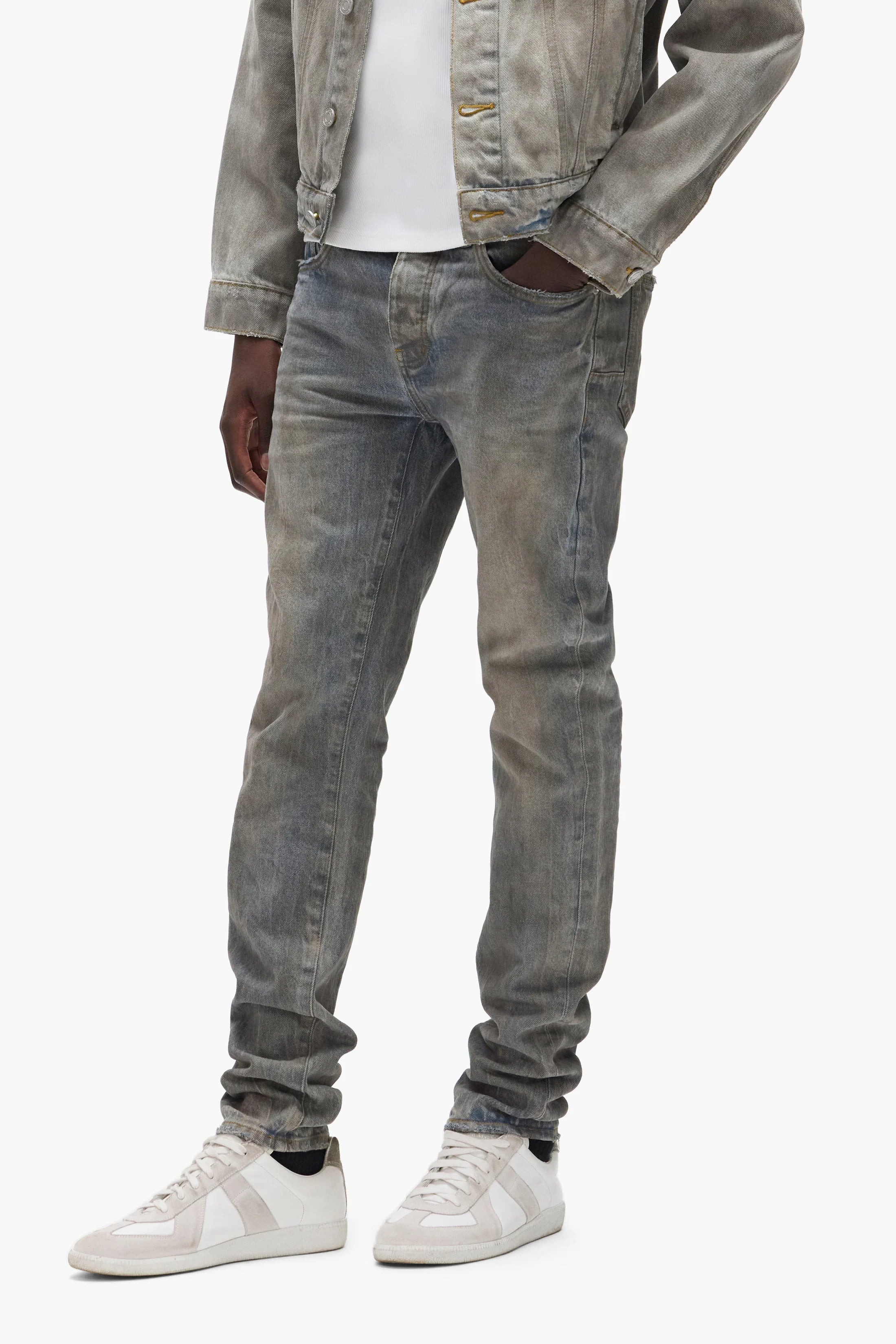 Purple Brand P001-SMDC425 Skinny Monterrico Mud Jeans Indigo