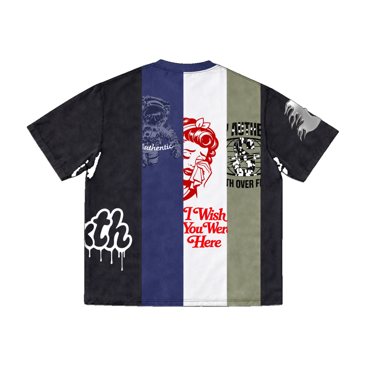 Sixth Society Faith Over Fear Short Sleeve T-Shirt
