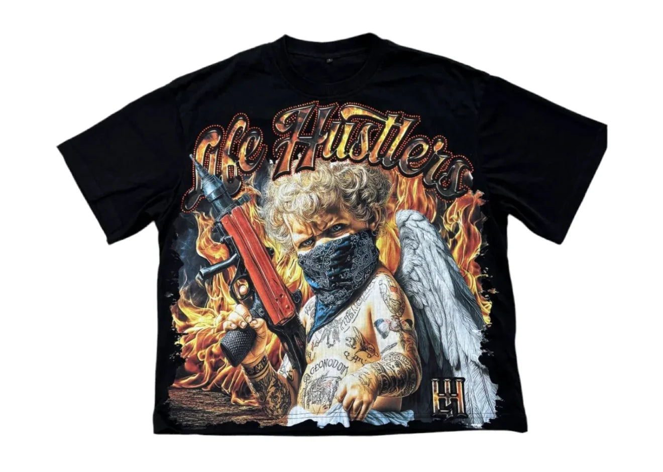 Life Hustlers Brand Black AKA Baby T Shirt