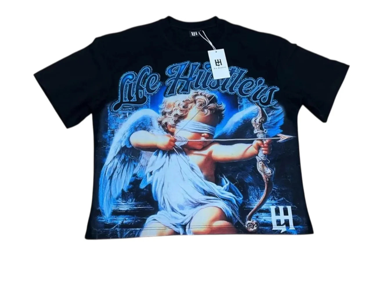 Life Hustlers Blind Cupid White Angel T-Shirt
