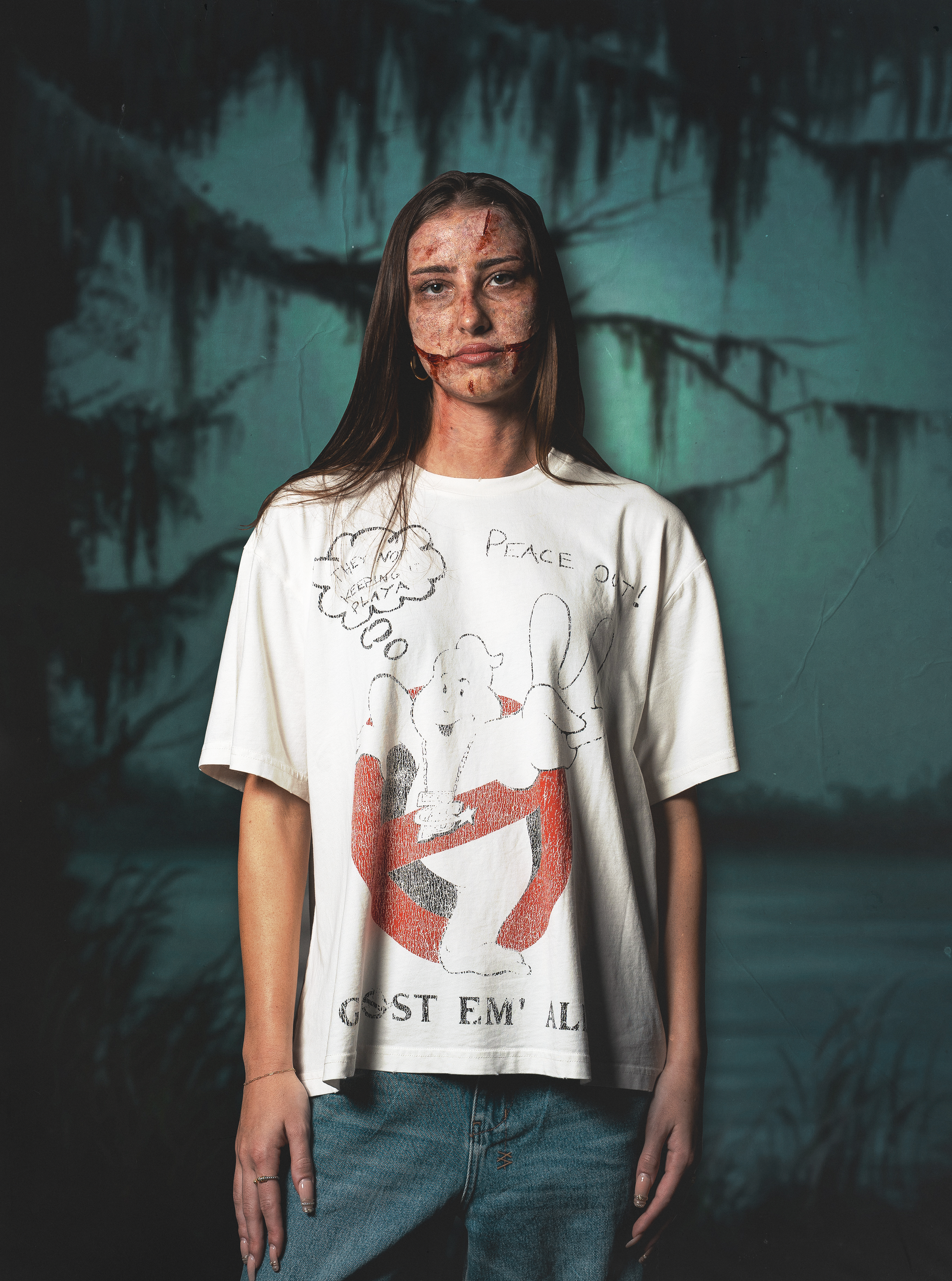 Triple Sevens Ghost Em T-Shirt White