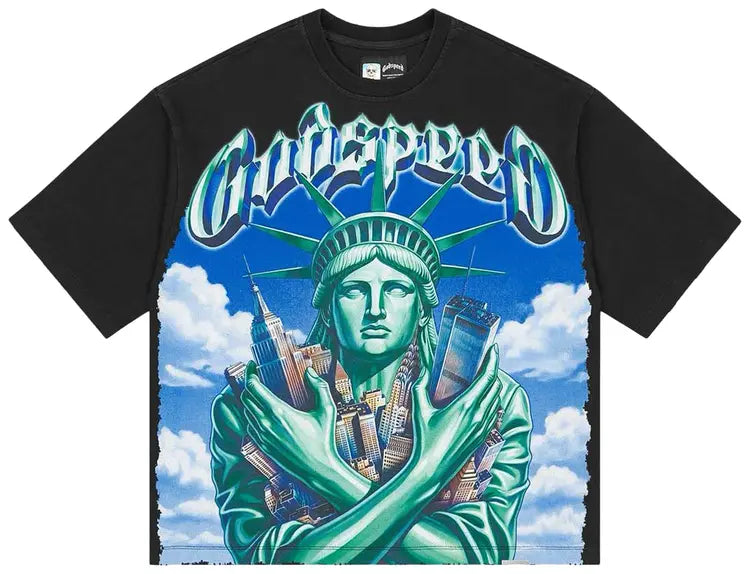 Godspeed Empire Guardian T-Shirt In Black