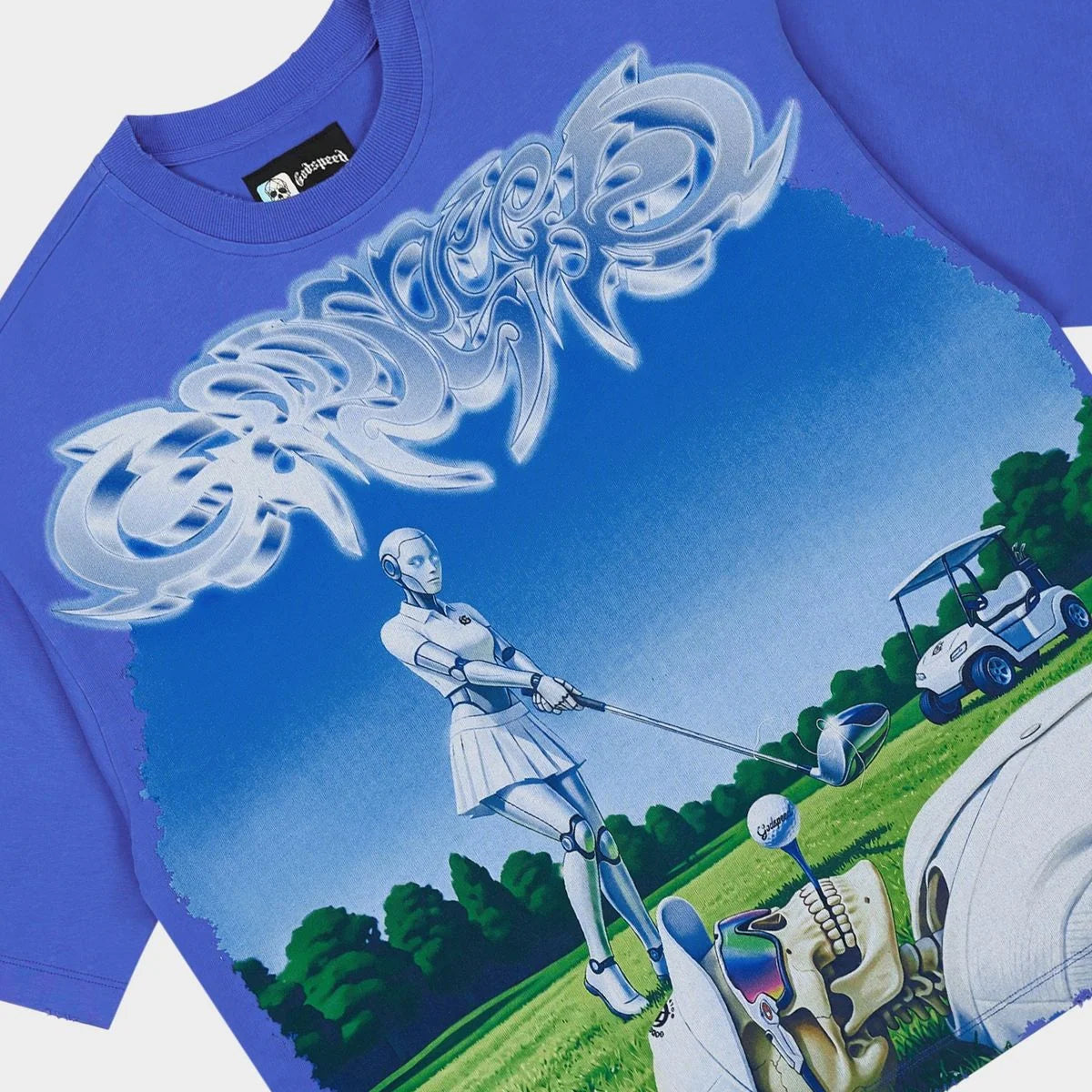 Godspeed Up2Par T Shirt In Blue