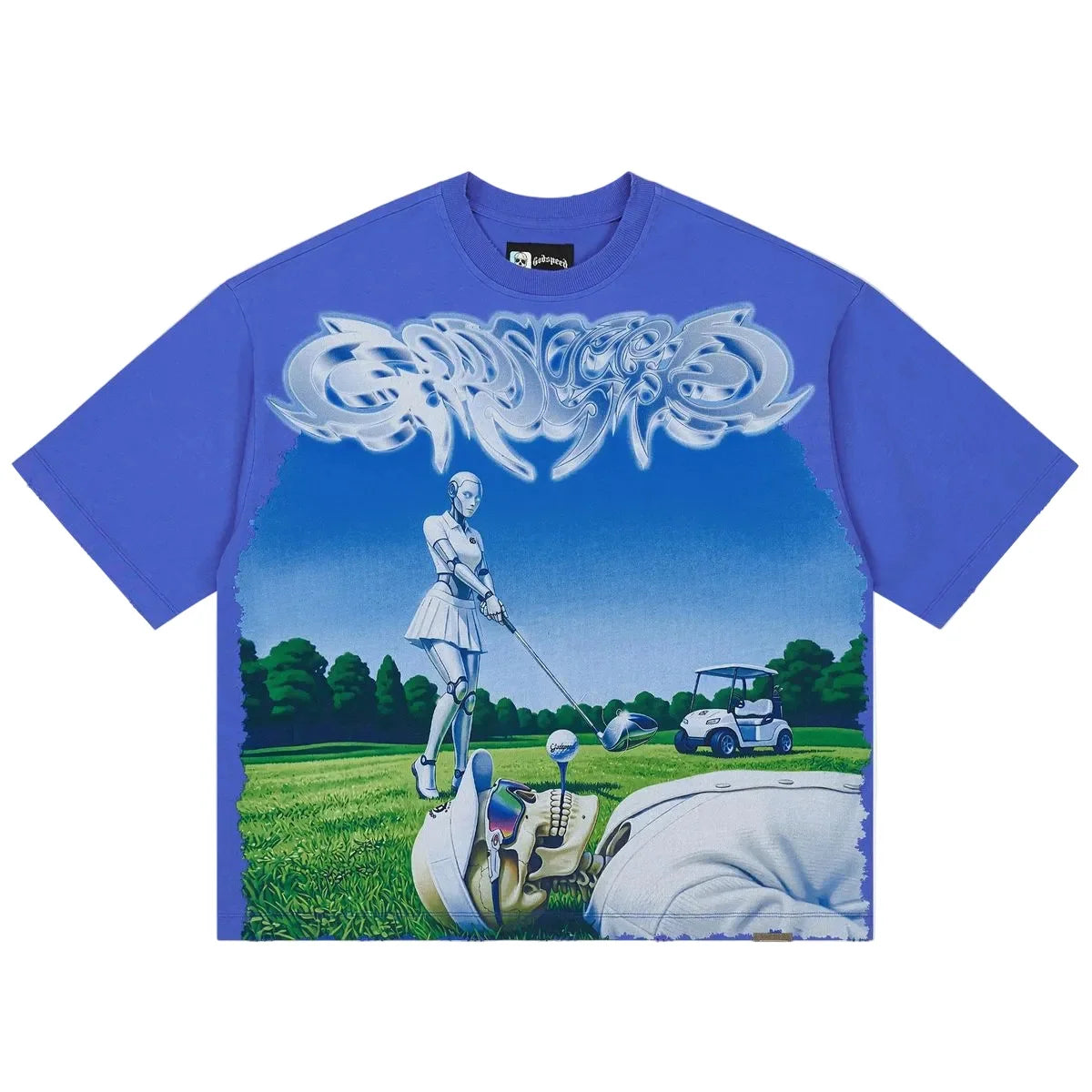 Godspeed Up2Par T Shirt In Blue
