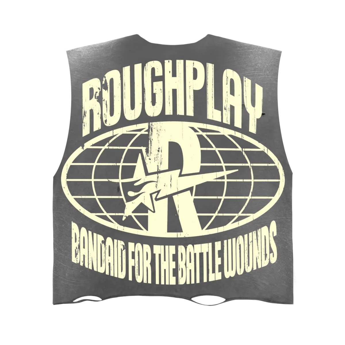 RoughPlay Soleboy Sleeveless Tank Top Shirt Grey