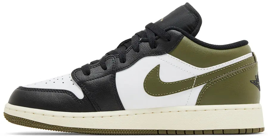 Jordan 1: Black Toe Medium Olive (No Box)