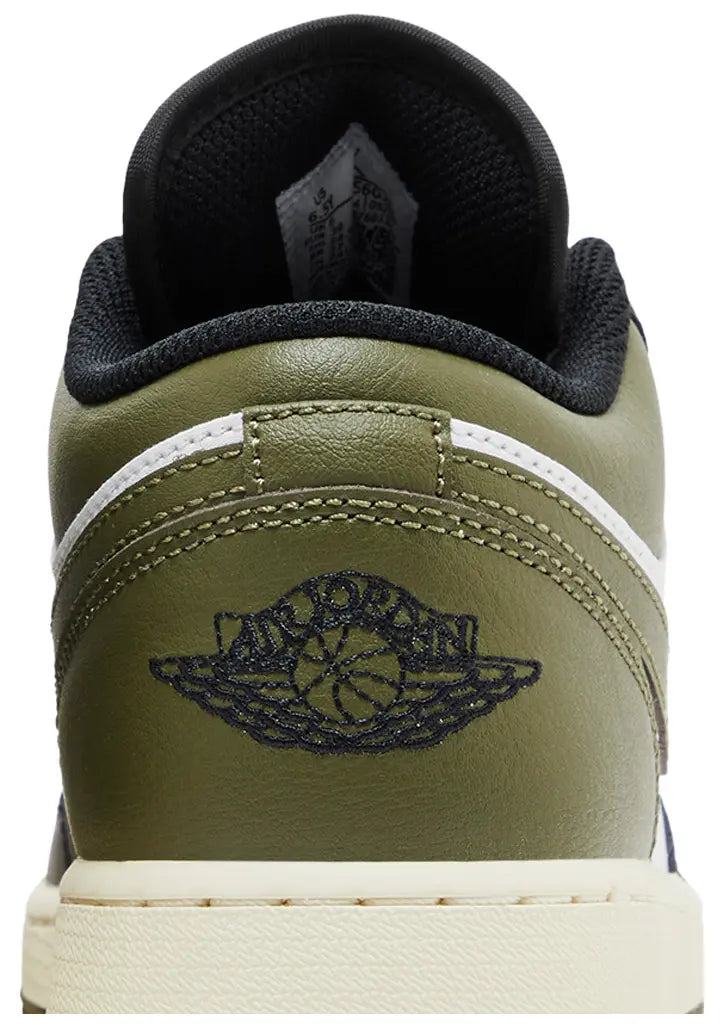 Jordan 1: Black Toe Medium Olive (No Box)