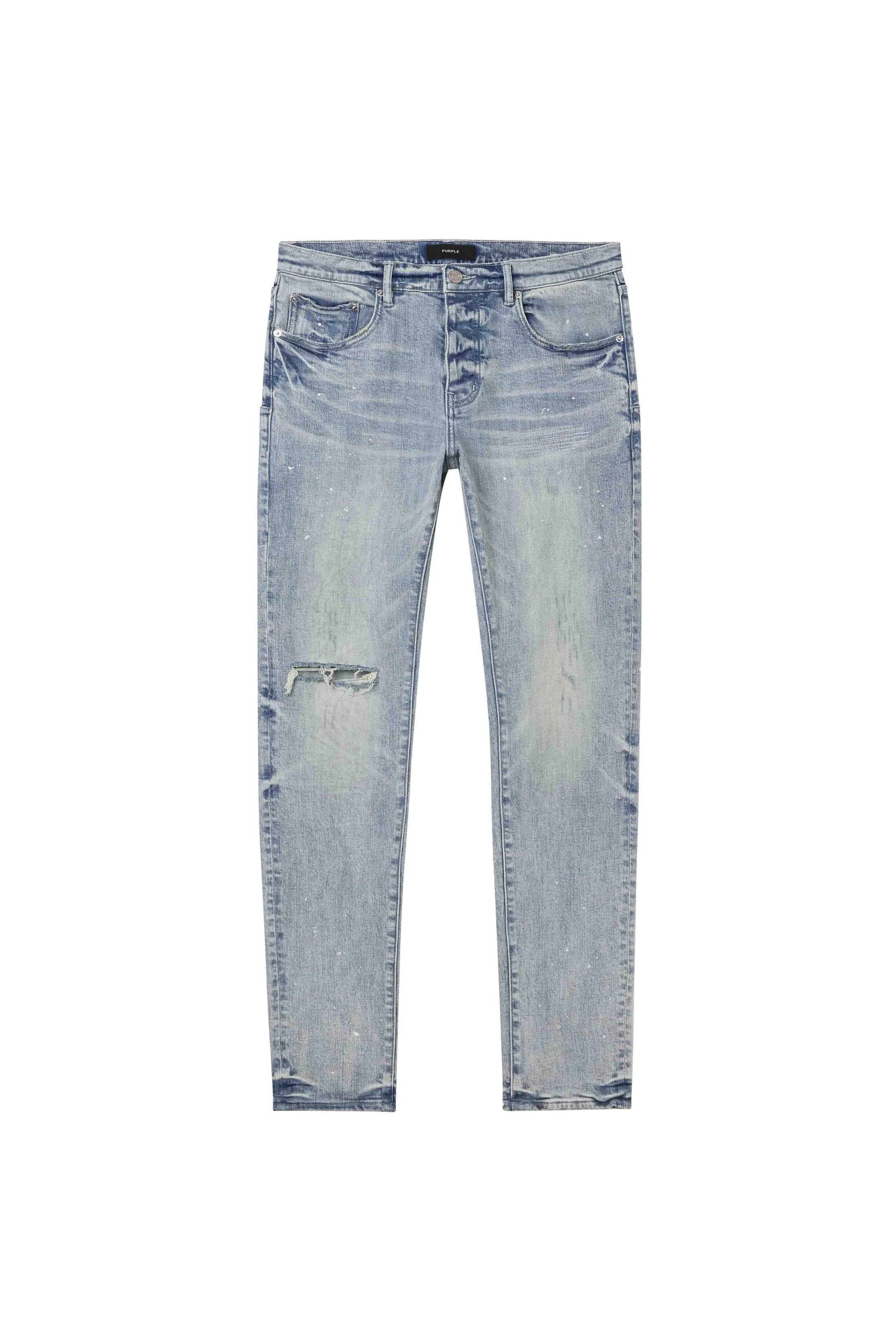 Purple Brand Worn Reflective Jeans P001-WLIR425