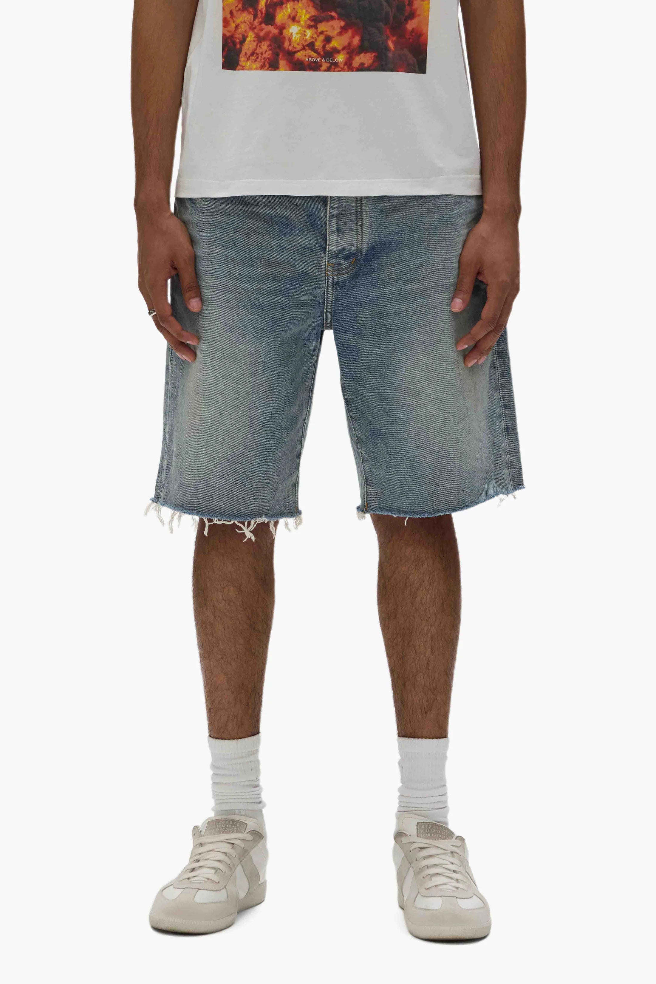 Purple Brand P059 Cast Iron Shorts