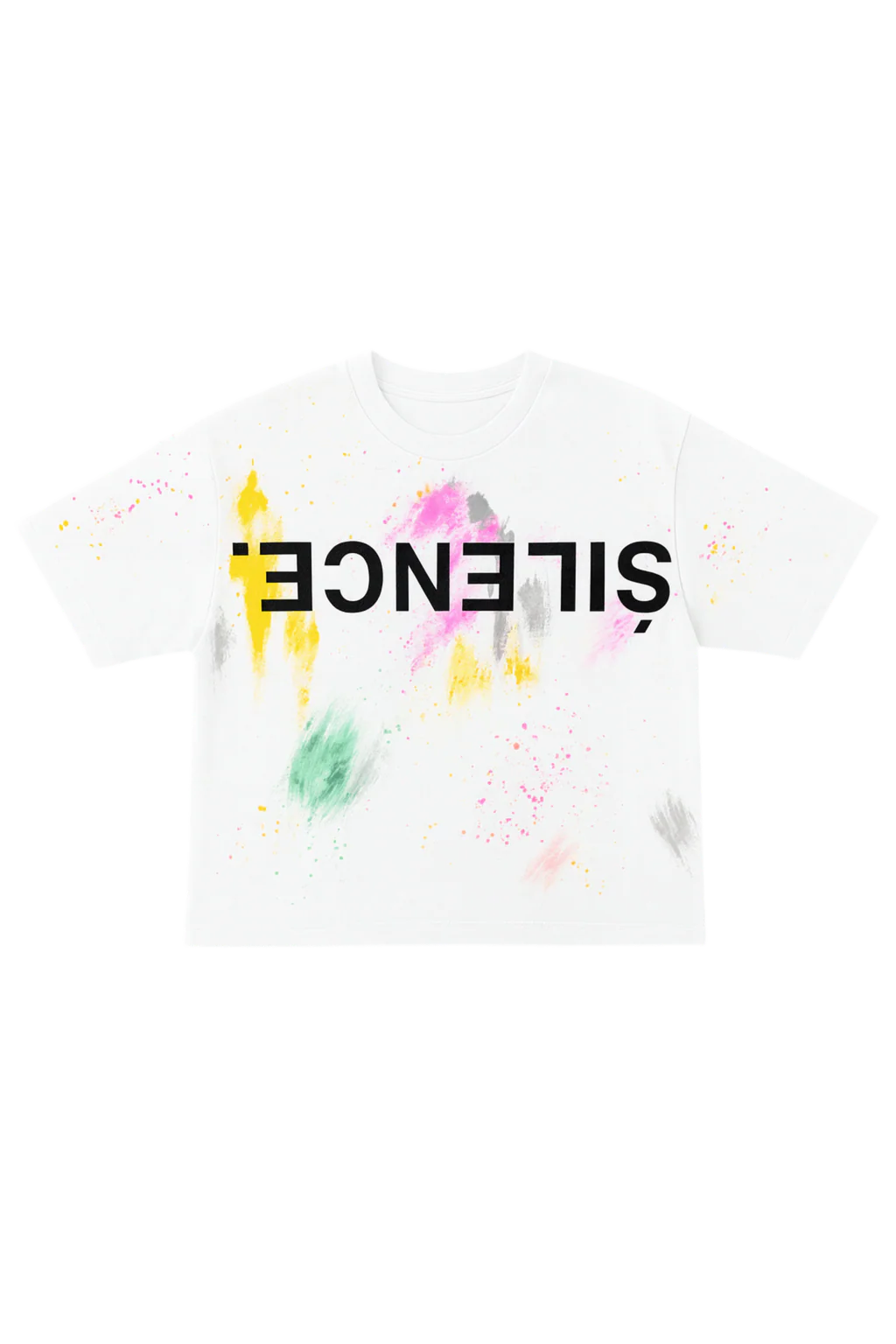 Onyx Apparel SILENCE Paint Splatter T-Shirt