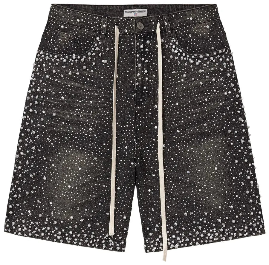 Vale Forever Rainstorm Black Jorts