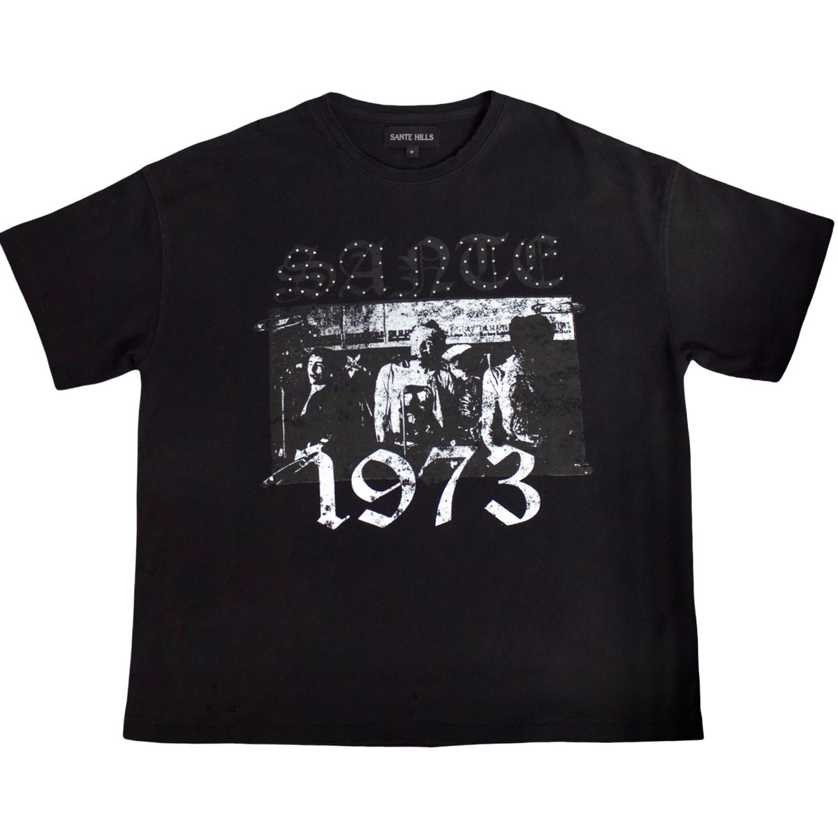 SANTE HILLS 1973 T-Shirt In Black