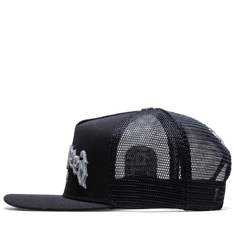 Godspeed Forever Black 3M Reflective Trucker Hat