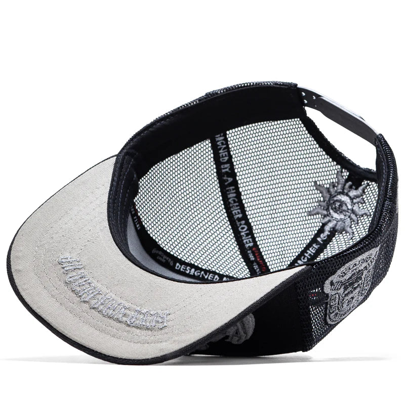 Godspeed Forever Black 3M Reflective Trucker Hat