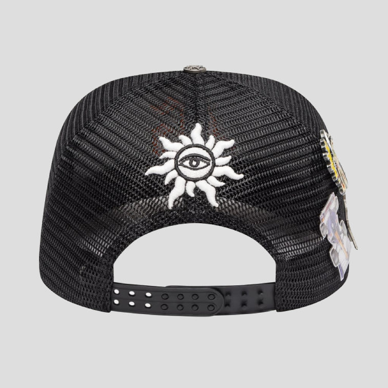 Godspeed Forever Trucker Hat Black/Tangerine