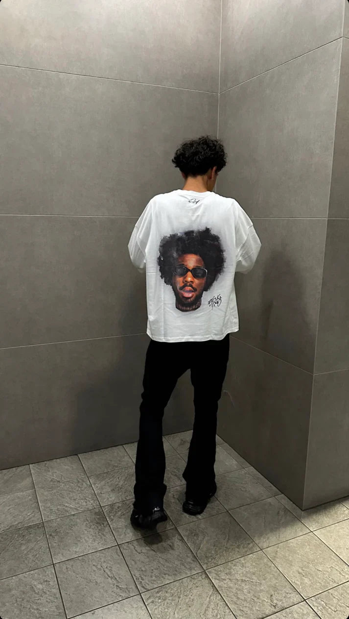 Onyx Apparel SILENCE In White T-Shirt