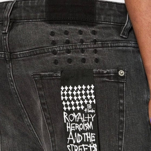 Ksubi Black Van Winkle Angst Chamber Jeans (MFA24DJO41)