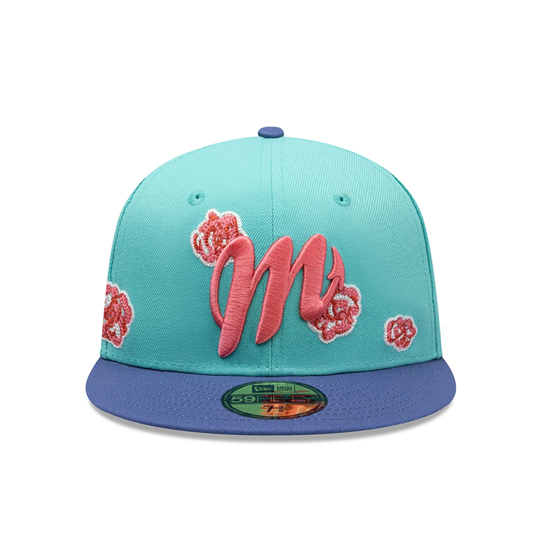 New Era 59Fifty Diablos Rojos Del MÉXICO LMB Roses All Over New Era Fitted Cap