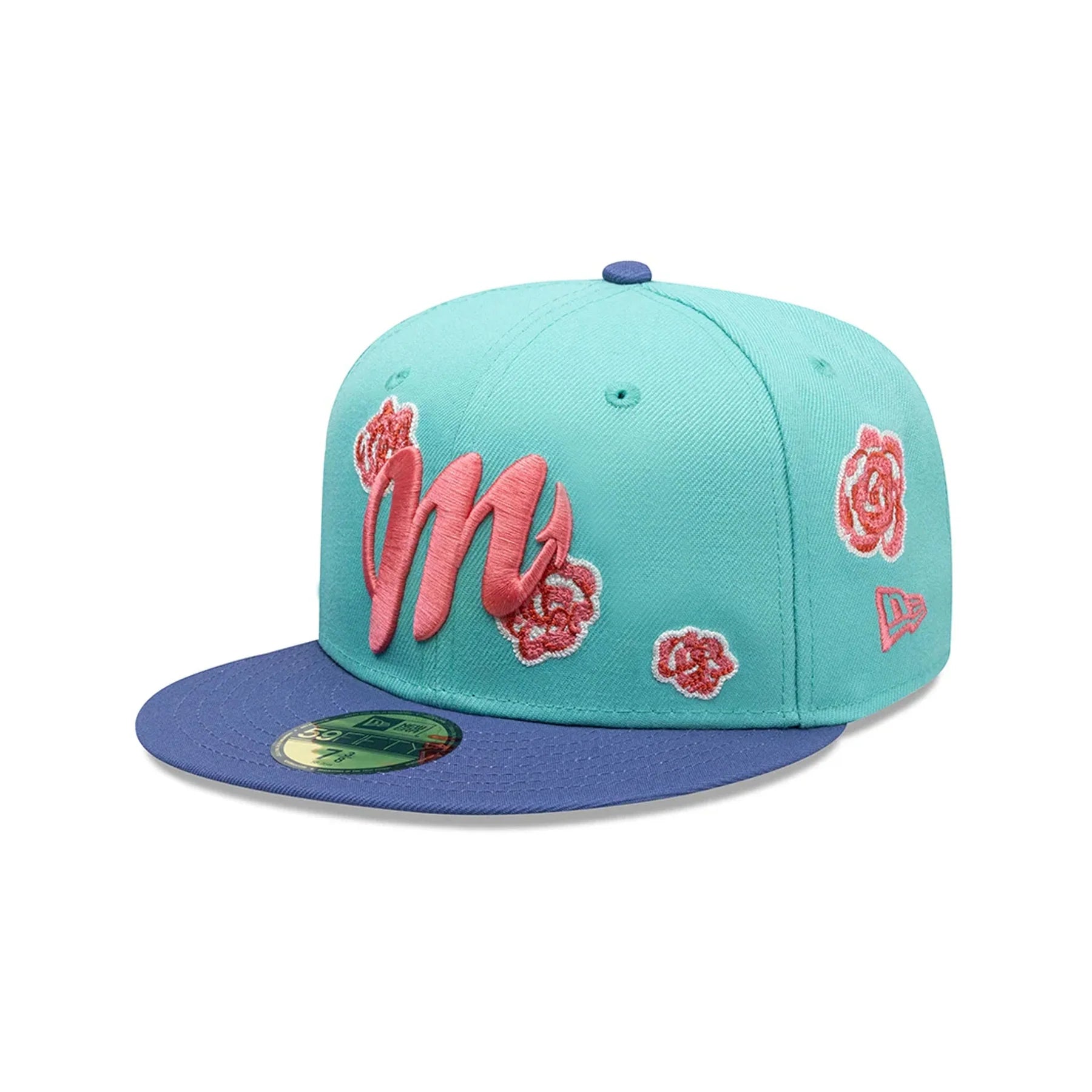 New Era 59Fifty Diablos Rojos Del MÉXICO LMB Roses All Over New Era Fitted Cap