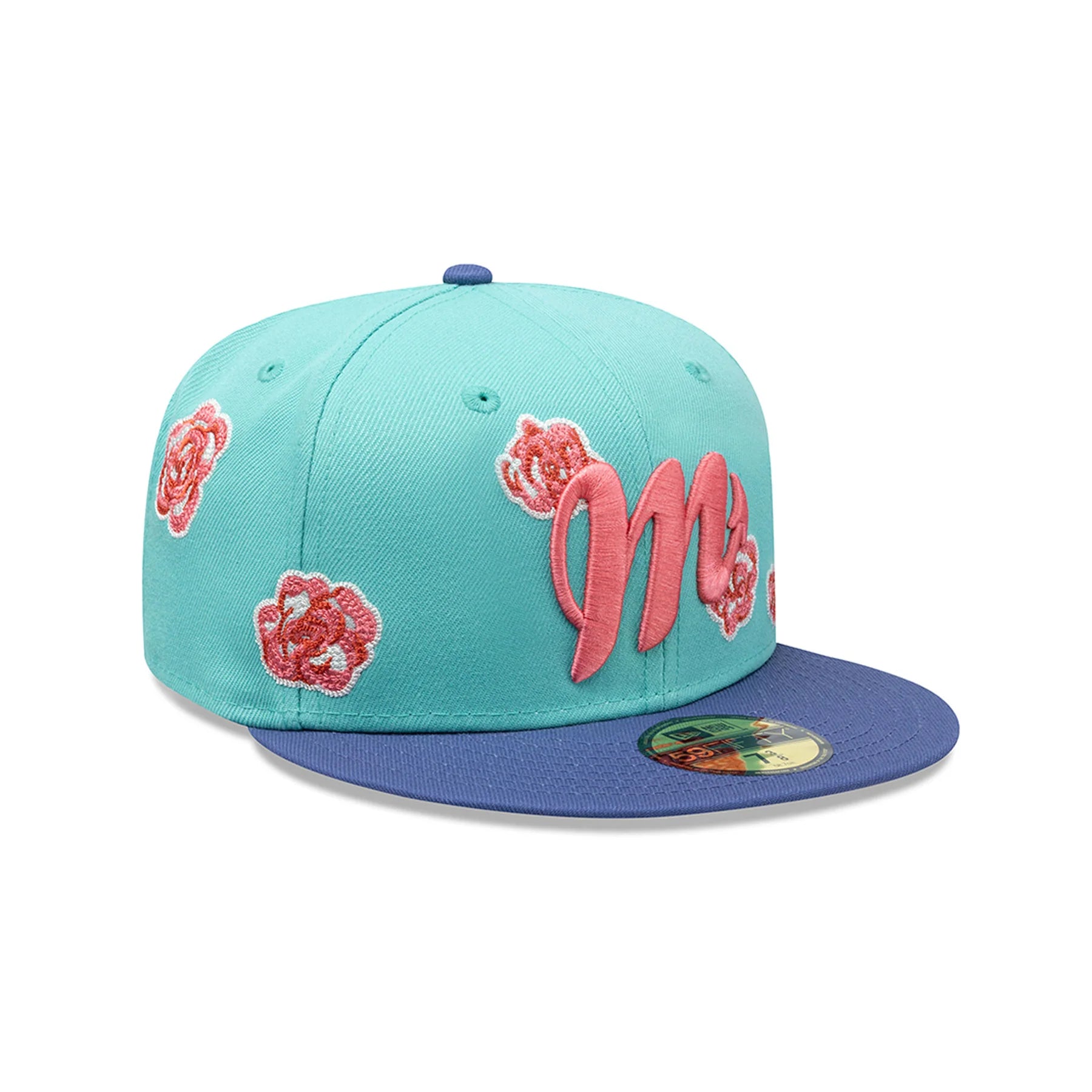 New Era 59Fifty Diablos Rojos Del MÉXICO LMB Roses All Over New Era Fitted Cap