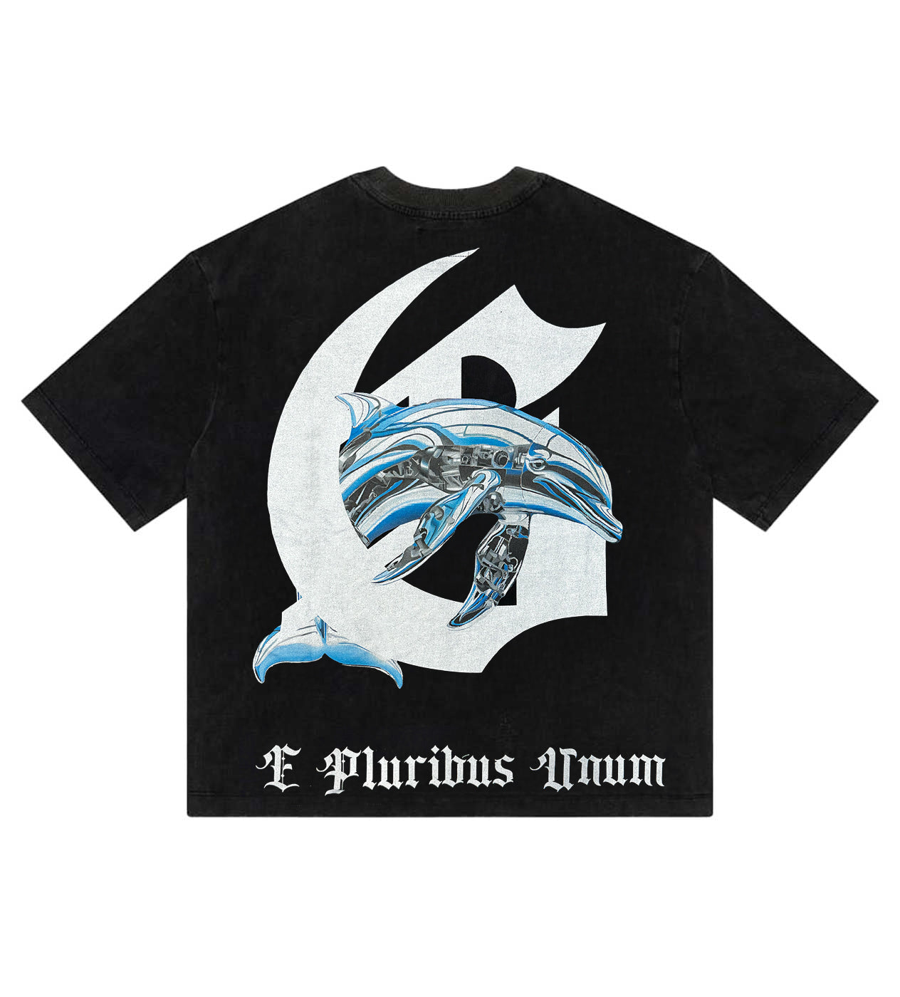 Godspeed Miami Dolphin T-Shirt Black Miami Exclusive