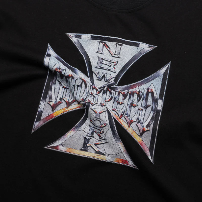 Godspeed Chrome Motto T-Shirt In Black