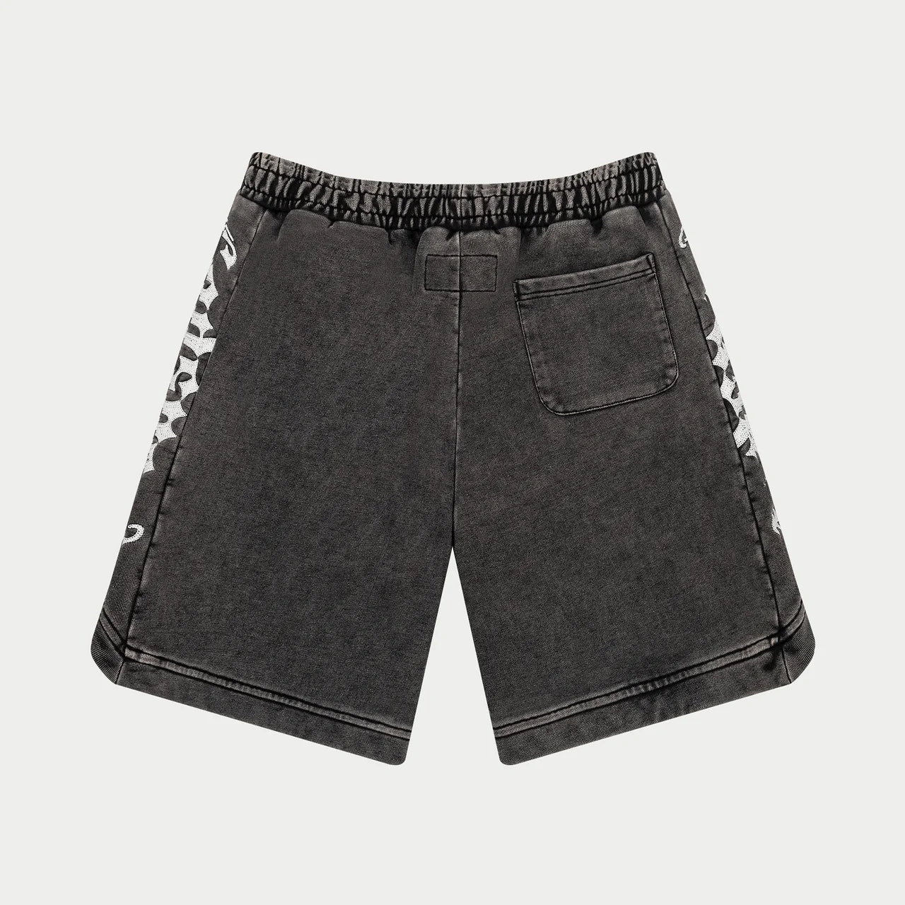 Godspeed New York Courtside Shorts In Charcoal Wash