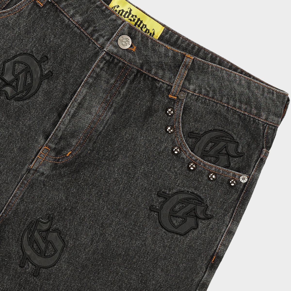 Godspeed Infinity Shorts In Black Wash
