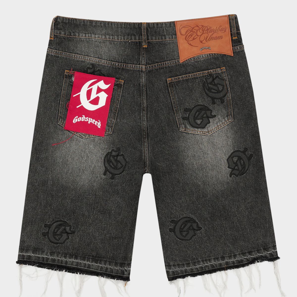 Godspeed Infinity Shorts In Black Wash