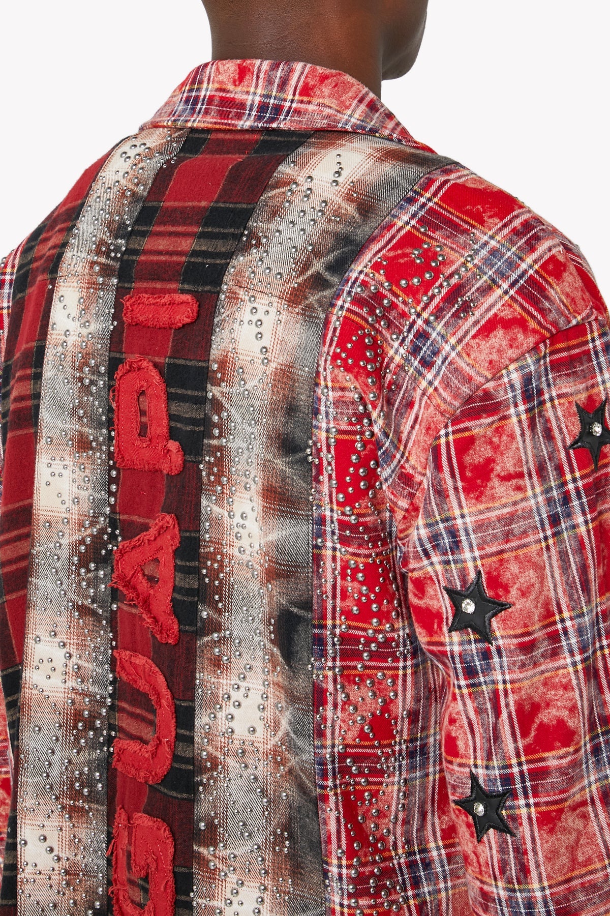 Guapi Blood Red Patch Flannel Shirt