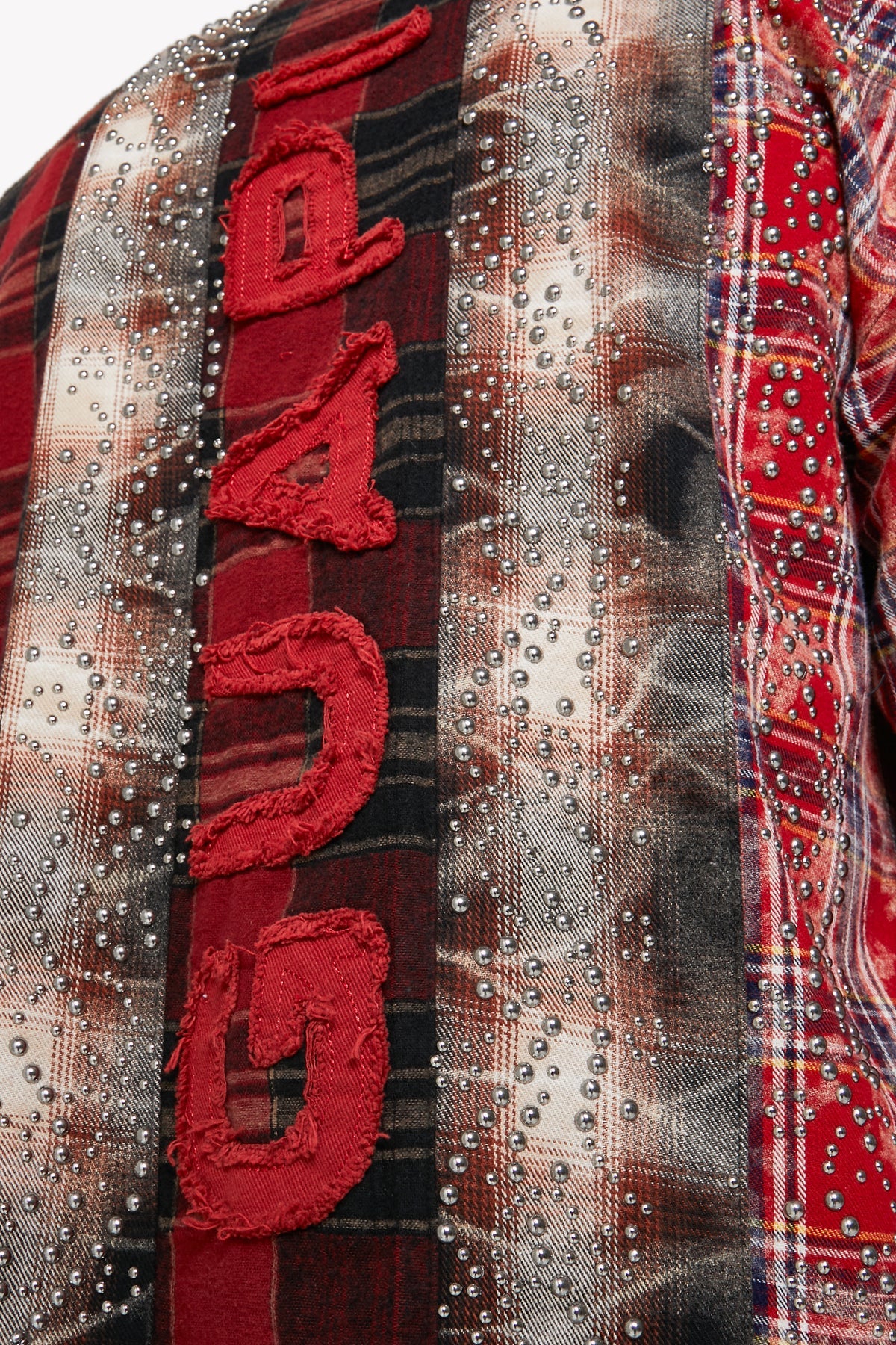 Guapi Blood Red Patch Flannel Shirt