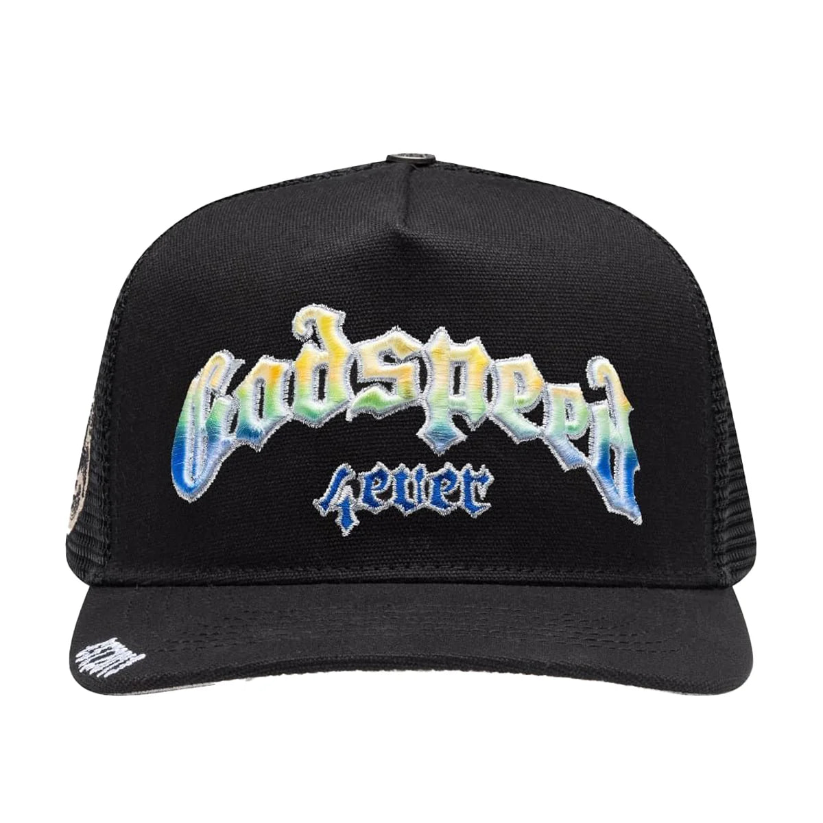 Godspeed Forever Trucker Hat Blue Breeze