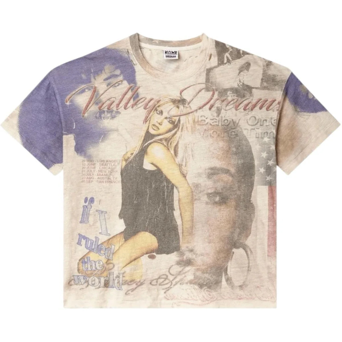 Vale Forever Brittney Spears Dream T-Shirt Cream