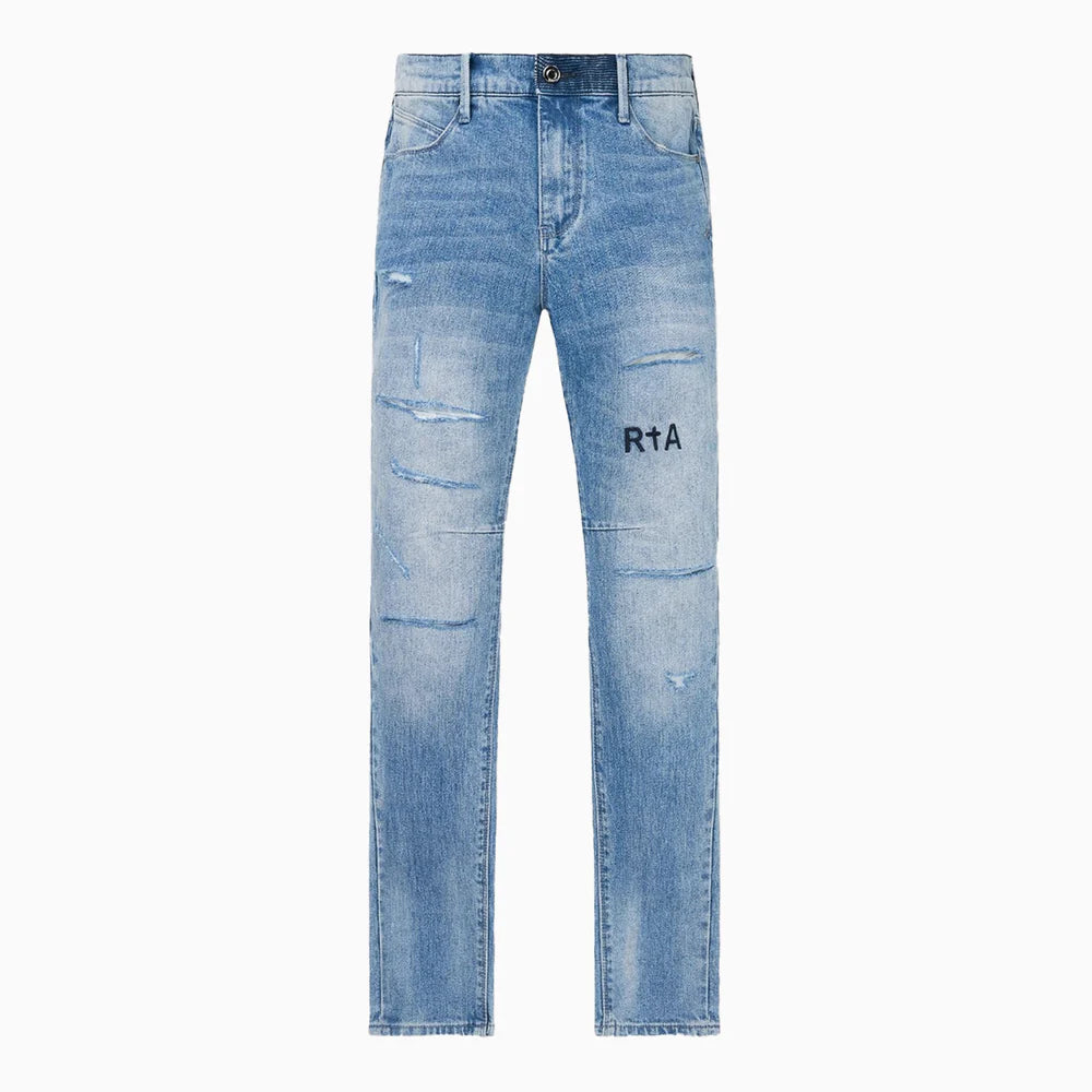 RtA Bryant Distressed Skinny Denim Jeans (MH24D625-B1205DSVBL)