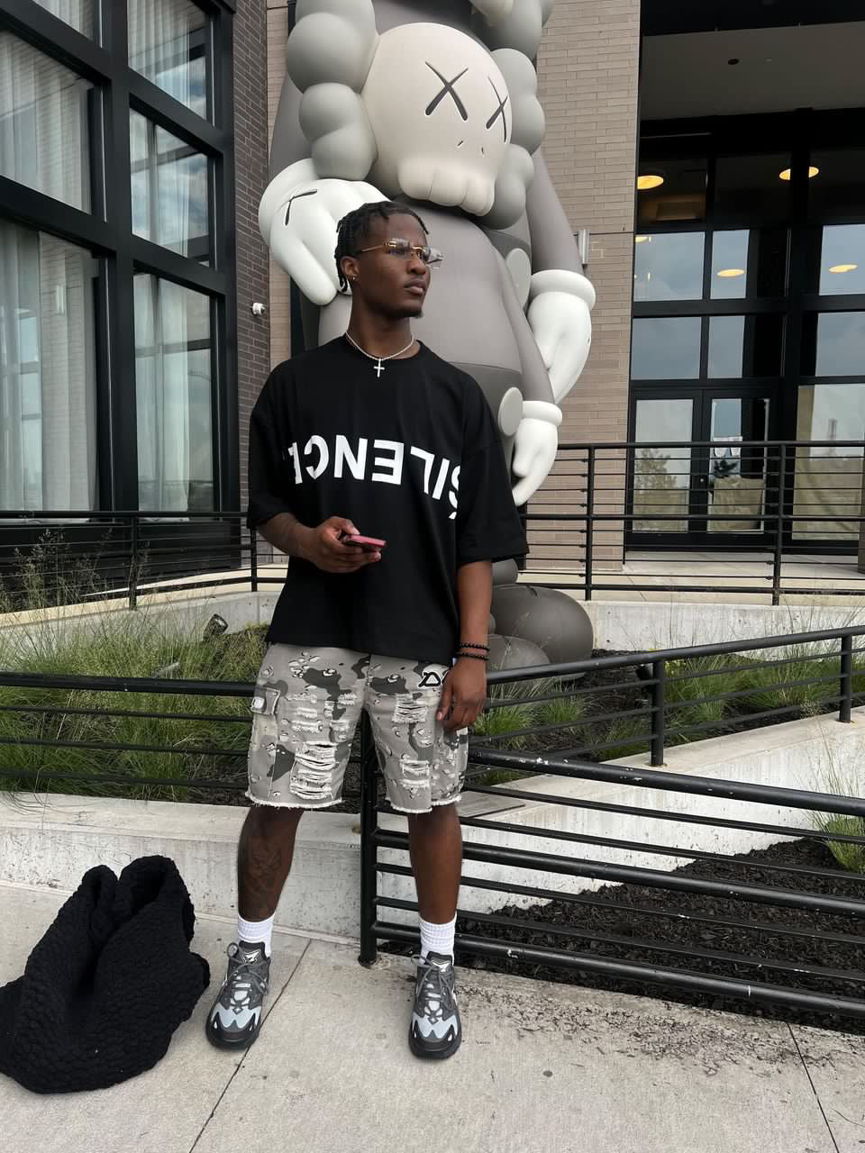 Onyx Apparel SILENCE T-Shirt In Black