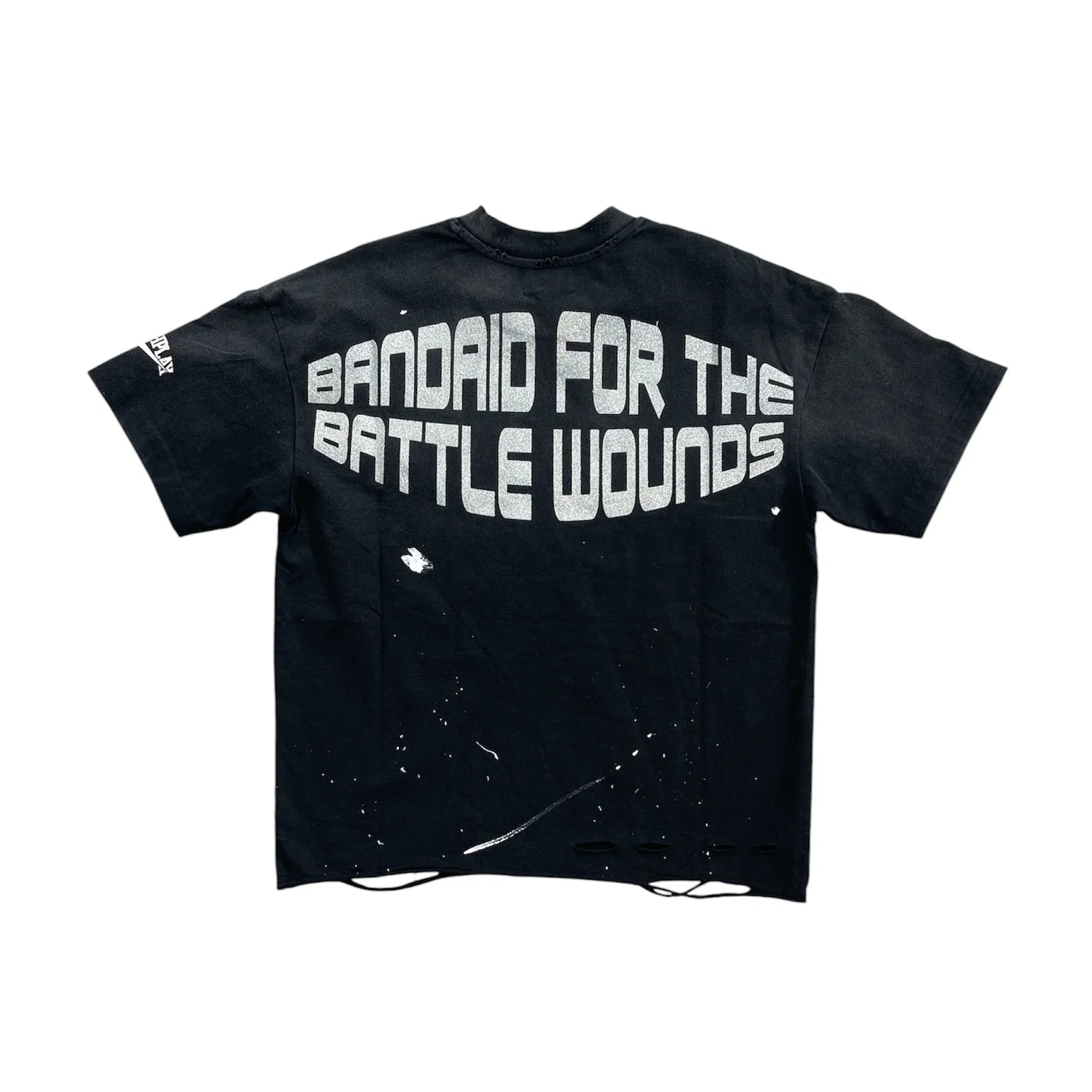 RoughPlay Worldwide Short Sleeve T-Shirt In Black/Silver