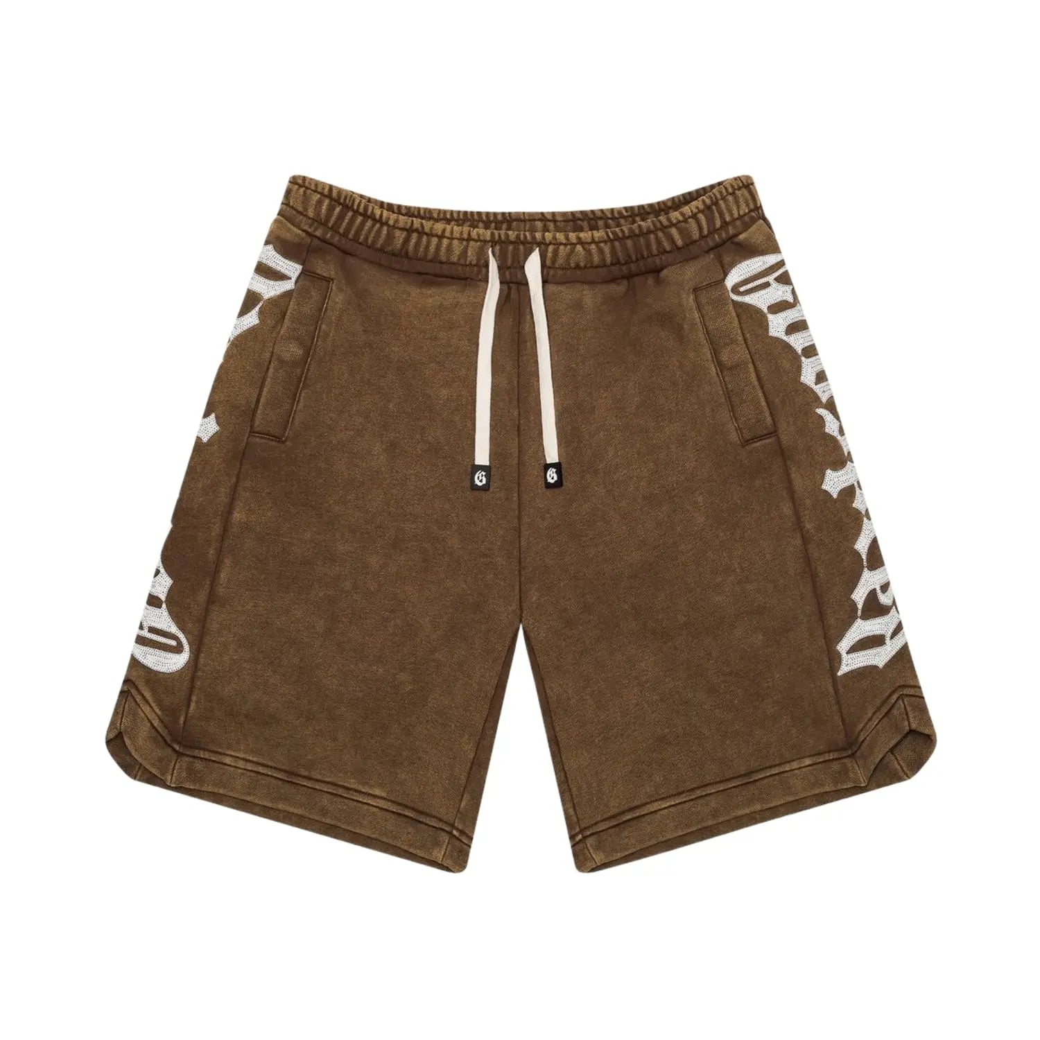 Godspeed Courtside Shorts In Brown Wash