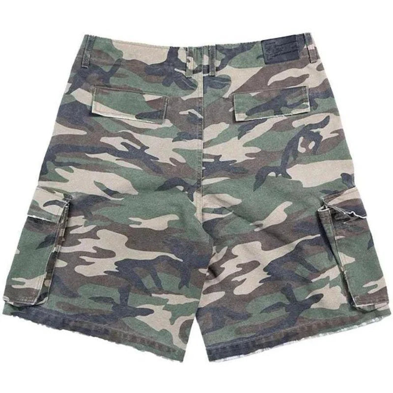 Triple Sevens x Sniper Gang Camo Shorts