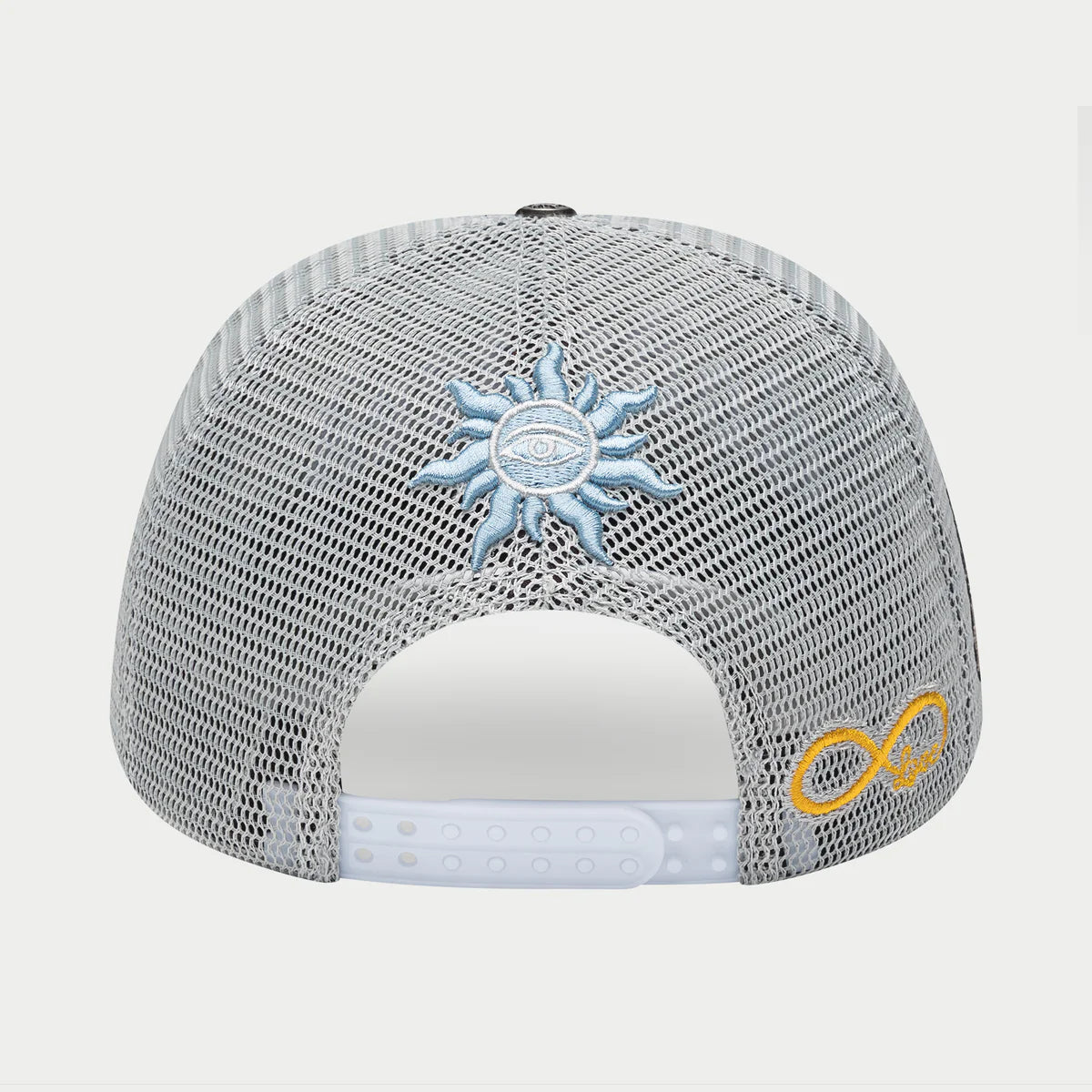 Godspeed Forever Trucker Hat Cool Grey