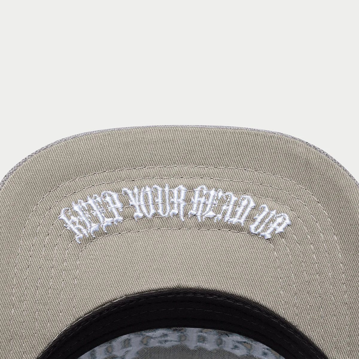 Godspeed Forever Trucker Hat Cool Grey